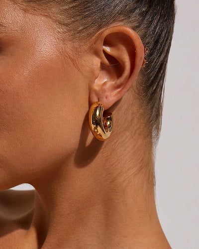 Glamorous JANE Chunky Hoops earrings, perfect for elevating any outfit